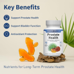 LIFEWORTH OEM Saw Palmetto Men Prostate Health Capsules for Supports Male Urinary Tract Health