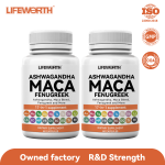LIFEWORTH OEM Private Label Woman Health Maca Extract Capsules Pills for Libido Enhancement