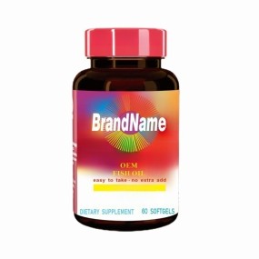 Fish Oil Softgels Supplier - Omega 3 Heart Brain Health Support