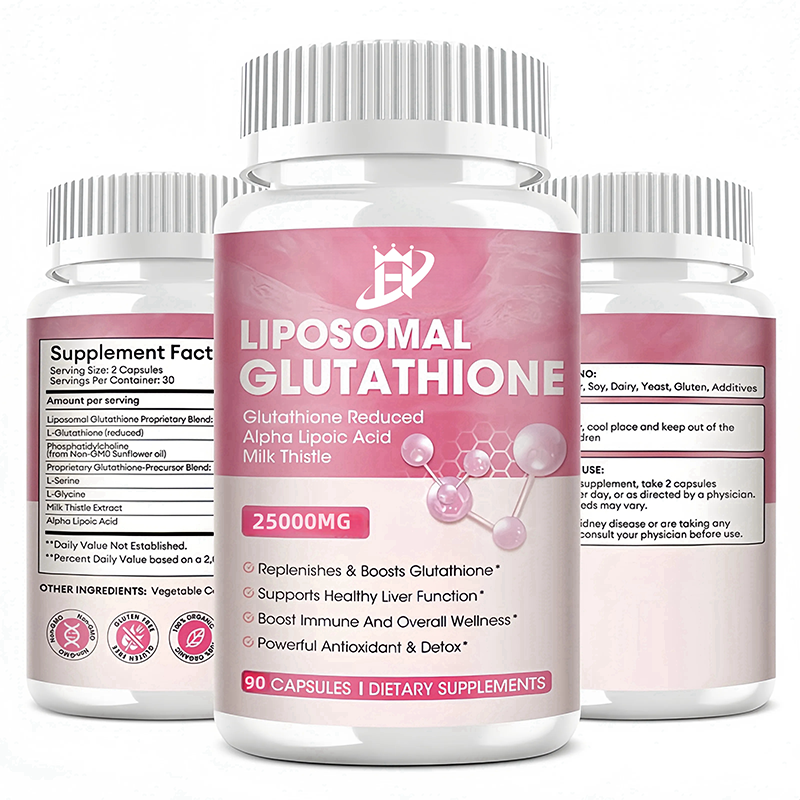 L-Glutathione Capsules Supplier - Best Quality 25000mg Whitening Brighten Skin