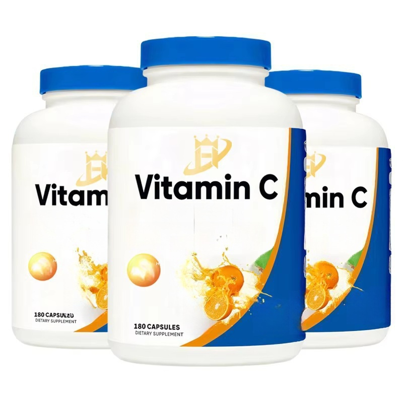 Vitamin C Capsules Factory - Immune System Support Anti-Aging Ascorbic Acid