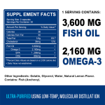 Omega-3-6-9 Softgel Supplier - Cardiovascular Health Growth Development Energy