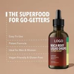 Maca Drops Factory - Herbal Extract Root Liquid Endurance Energy