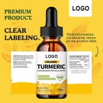 Turmeric Drops Supplier - Rich in Organic Curcuma Black Pepper Vitamins