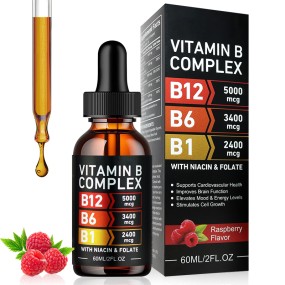 Vitamin B Drops Manufacturer - Hot Selling Organic B Complex Liquid Health