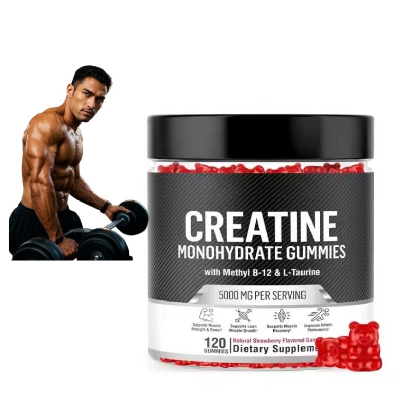 Pre Workout Gummies Factory - Hot Selling Gym Supplement Muscle Builder