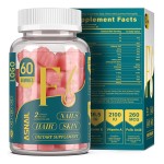 Biotin Gummies Supplier - Vitamin Zinc Folate Inositol Hair Skin Nails