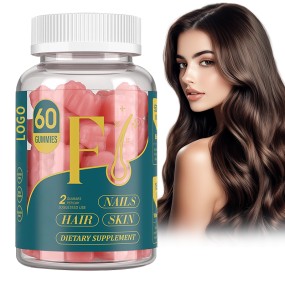 Biotin Gummies Supplier - Vitamin Zinc Folate Inositol Hair Skin Nails