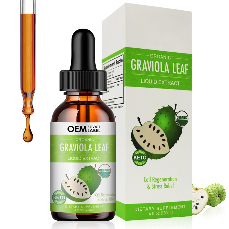 Graviola Drops Factory - Organic Soursop Leaf Liquid Immune Digestion