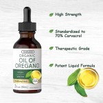 Oregano Oil Drops Supplier - Health Supplement Organic Digestion Liquid