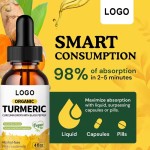 Turmeric Drops Supplier - Rich in Organic Curcuma Black Pepper Vitamins