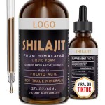 Shilajit Drops Supplier - Purified Himalayan Resin Extract Liquid