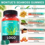 Gummies Supplier - Wholesale Private Label Sea Moss Ashwagandha 12000mg
