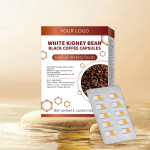 White Kidney Bean Capsules Manufacturer - OEM Black Coffee Extract