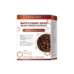 White Kidney Bean Capsules Manufacturer - OEM Black Coffee Extract