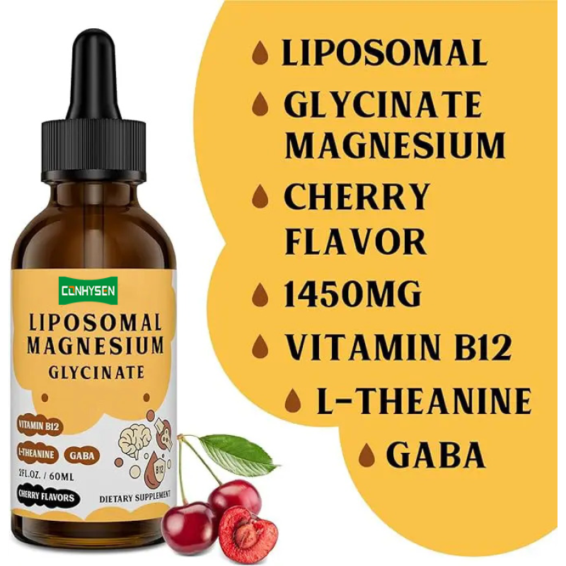 Magnesium Drops Factory - High Best Glycinate Sleep Mood Stress Relief
