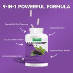 Elderberry Capsule Supplier - OEM Pure Extract Magnesium Rich Vitamins
