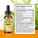Sea Moss Drops Supplier - Top Quality with Burdock Root Irish Moss