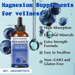 Potassium Drops Factory - OEM Potassium Magnesium Liquid Sleep Mood Bone