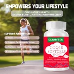 Coenzyme Q10 Softgel Supplier - Private Label COQ10 Black Pepper Heart