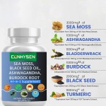 Irish Sea Moss Capsules Supplier - OEM ODM Complex Ashwagandha Turmeric