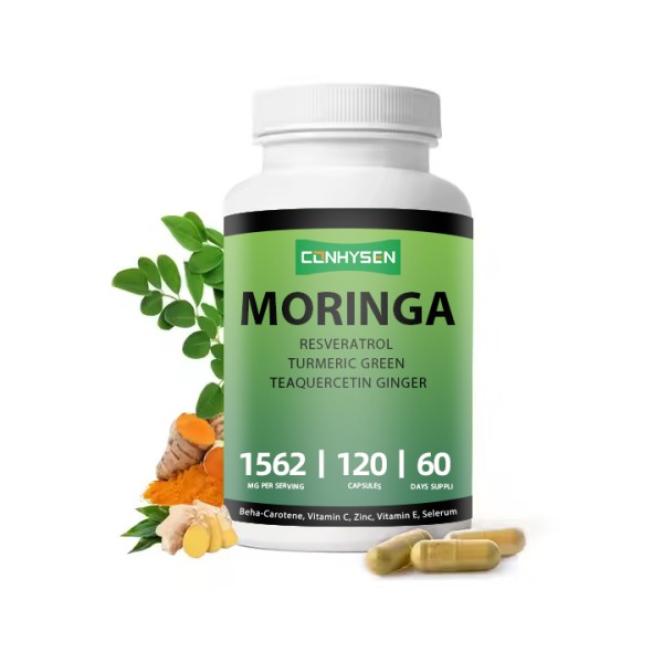 Moringa Capsules Manufacturer - Organic Pure Leaf Energy Immune Support