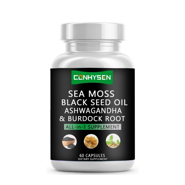 Sea Moss Capsules Manufacturer - Private Label Herbal Black Seed Oil 95%