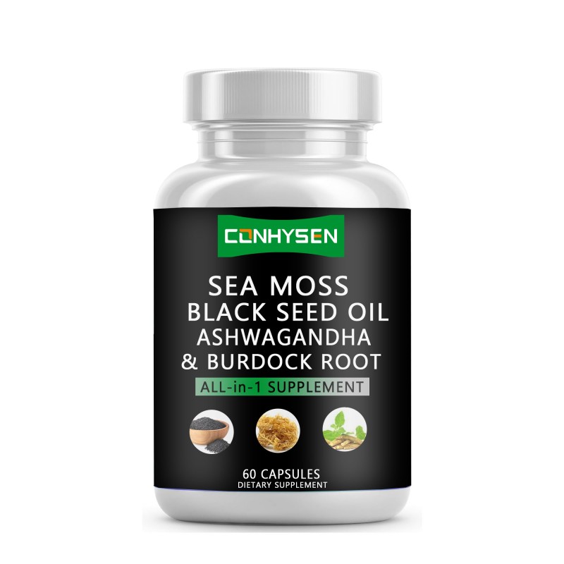 Sea Moss Capsules Manufacturer - Private Label Herbal Black Seed Oil 95%