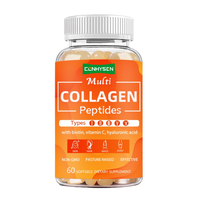Collagen Softgel Supplier - OEM Multi Peptides Vitamin C Joint Pains