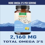 Omega 3 Softgel Supplier - Private Label 3600mg Fish Oil EPA DHA
