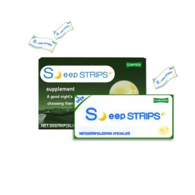 Sleep Strips Supplier - Custom Branded Vitamin Supplement Sleep Mint Film
