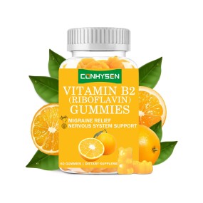 Vitamin B2 Gummies Supplier - Vegan 400mg High Riboflavin Stress Relief
