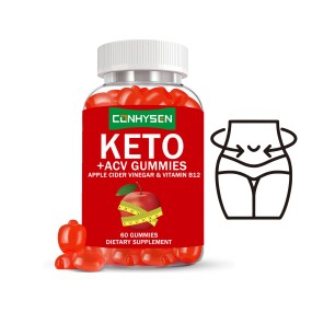 Apple Cider Vinegar Gummies Factory - OEM Organic Active 60pcs Fast Slimming