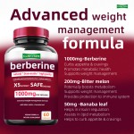 Berberine Capsules Manufacturer - High Purity 1000mg Plant Extract Immune