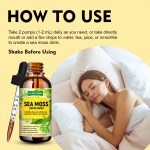 Sea Moss Drops Manufacturer - Hot Selling with Vitamin D3 Irish Moss