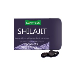 Shilajit Tablets Manufacturer - Himalayan Resin 120 Count Fulvic Acid