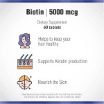 Biotin Tablets Factory - OEM ODM High Quality Hair Nail Growth Pills
