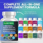 Irish Sea Moss Capsules Supplier - OEM ODM Complex Ashwagandha Turmeric