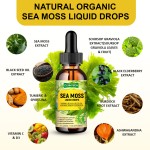 Sea Moss Drops Manufacturer - Hot Selling with Vitamin D3 Irish Moss