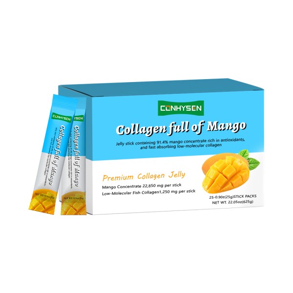 Collagen Jelly Factory - Premium Pure Mango Jelly Protein Skin Elasticity