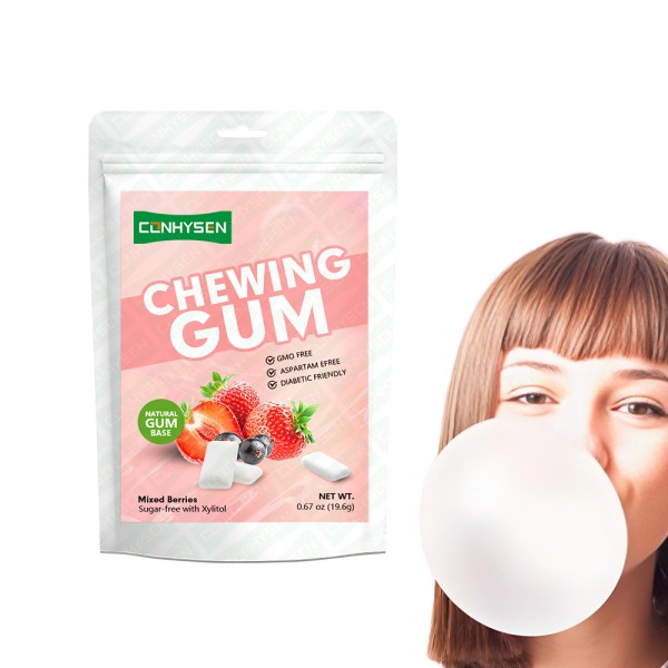 Chewing Gum Supplier - Natural Chicle Base Sugar Free Xylitol Biodegradable
