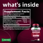 Berberine Capsules Manufacturer - High Purity 1000mg Plant Extract Immune