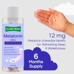 Melatonin Tablets Supplier - OEM ODM Safe Herbal Extract Improved Sleep