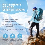 Shilajit Liquid Drops Supplier - 1000mg Pure Himalayan Organic Energy