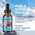 Shilajit Liquid Drops Supplier - 1000mg Pure Himalayan Organic Energy
