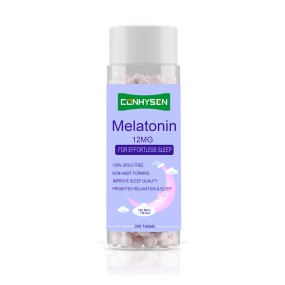 Melatonin Tablets Supplier - OEM ODM Safe Herbal Extract Improved Sleep