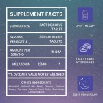 Melatonin Tablets Supplier - OEM ODM Safe Herbal Extract Improved Sleep