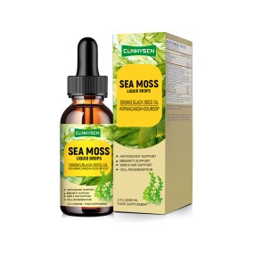 Sea Moss Drops Manufacturer - Hot Selling with Vitamin D3 Irish Moss