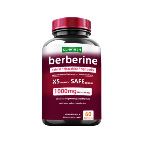 Berberine Capsules Manufacturer - High Purity 1000mg Plant Extract Immune