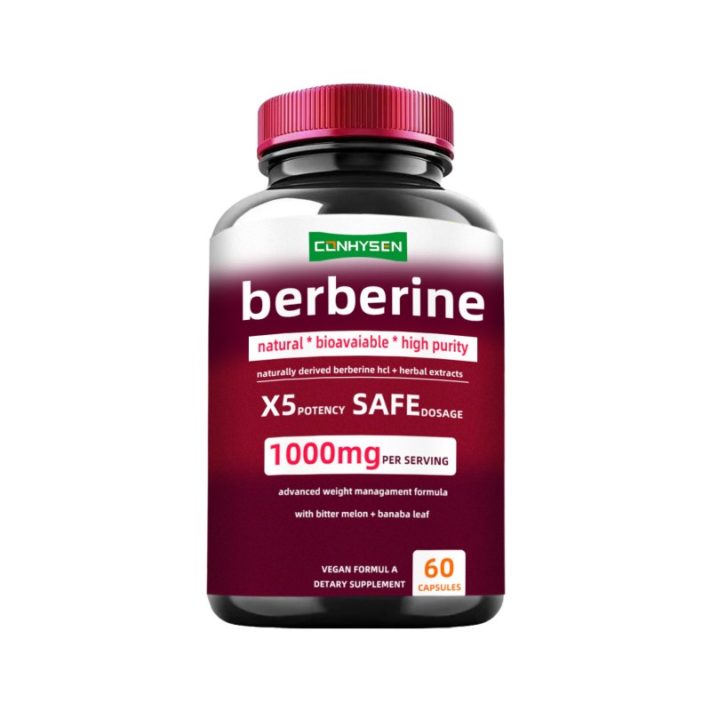 Berberine Capsules Manufacturer - High Purity 1000mg Plant Extract Immune